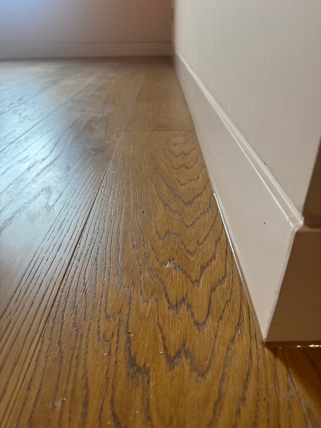 Detailed timber and wood caulking sealant application in Mosman bathroom